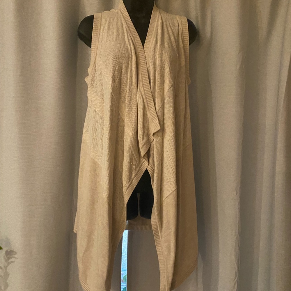 Cream flowing cardigan